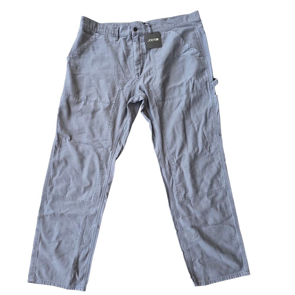 Joe's Jeans Smoke Gray Utility Pants 100% Cotton Size 40 NWT